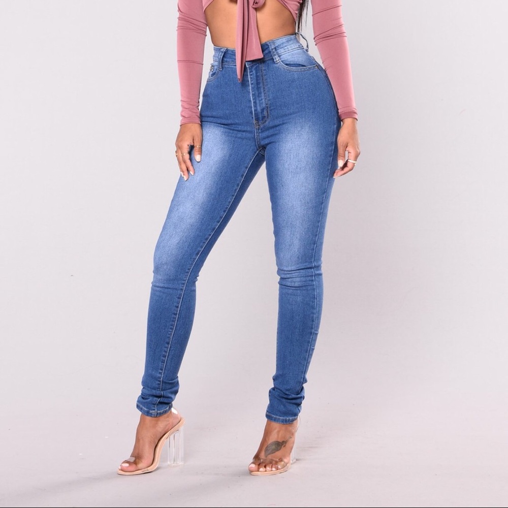 Fashion nova denim jeans